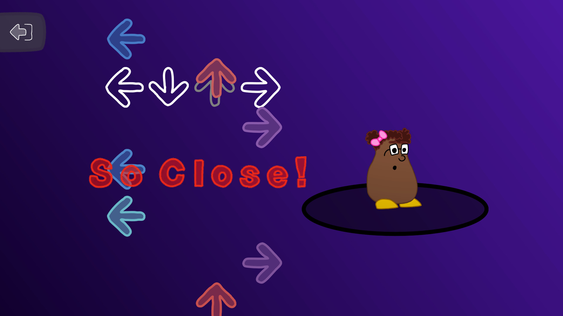 The dance mood-boosting minigame
